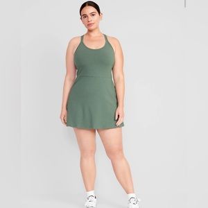 Brand New Old Navy PowerChill Sleeveless Strappy Shelf-Bra Dress for Women